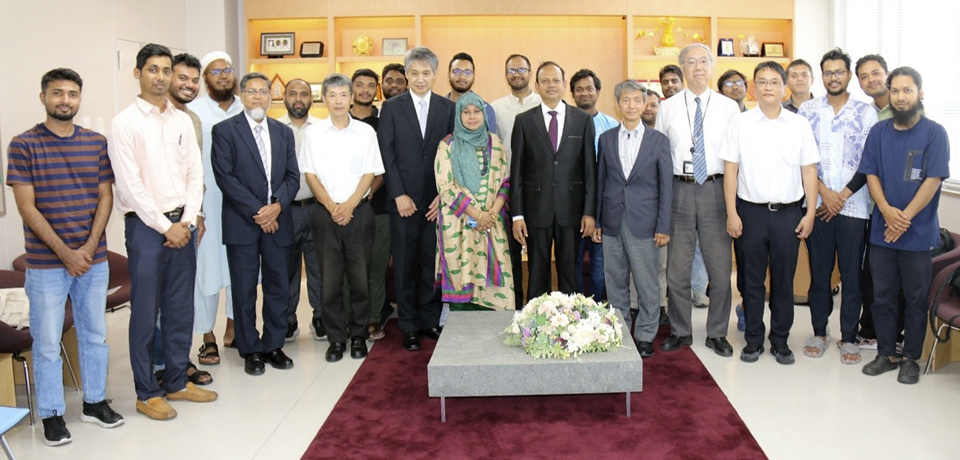 Ambassador of Bangladesh to Japan Pays Courtesy Visit to Saga University