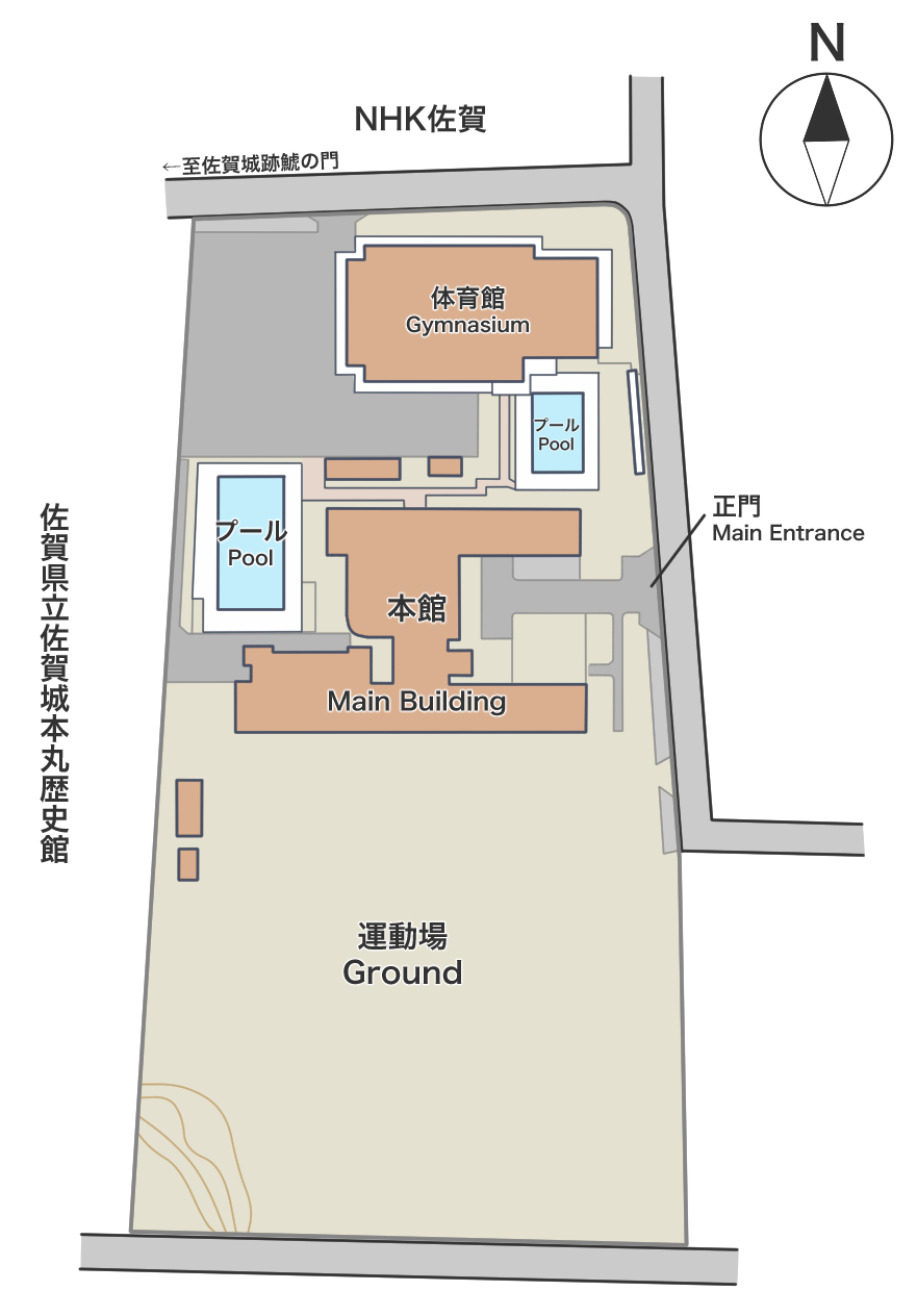 附属小学校配置図