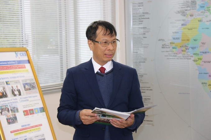 グエン・マウ・ズン経済経営学部副学部長の挨拶