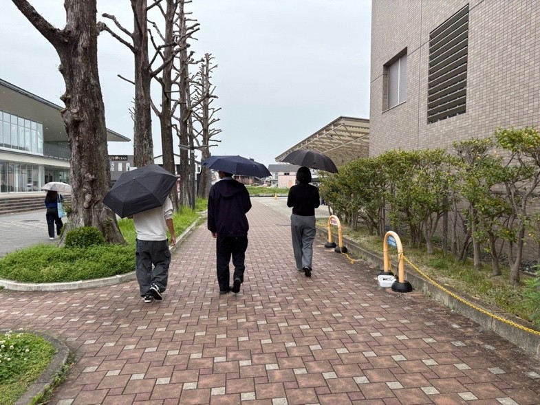 キャンパスさんぽの様子