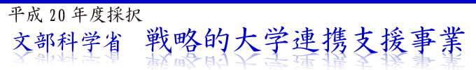 文部科学省  戦略的大学連携支援事業